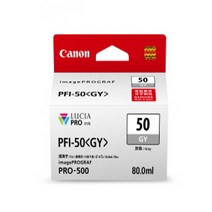 캐논 잉크 PFI-50GY, 그레이, 1개