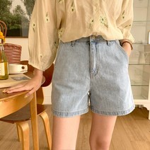 여성용 케오츠 데님 하프 팬츠 PT7455K15