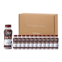 올라 올가니카 스포츠 프로틴 음료 헤이즐넛 코코아 선물세트, 12개, 240ml