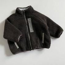 느엘 유아용 복실이 부클 점퍼