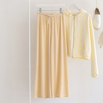 피핀 여성용 찰랑찰랑 와이드 벨벳 밴딩 팬츠 75496