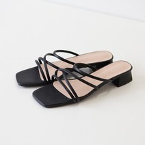 르본디 여성용 여름 스트랩 슬리퍼 3cm
