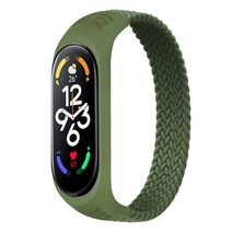 스페이스쉴드 브레이드 솔로 루프 스마트워치 스트랩 S, 카키