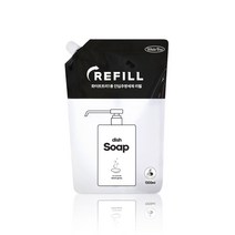 화이트트리 안심 주방세제 리필, 1개, 1000ml