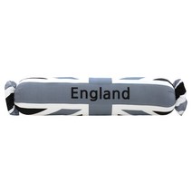 이솔홈 잉글랜드 바디필로우 커버, 그레이 + 블랙