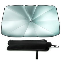 삼에스 ACEPEED 차량용 우산형 햇빛가리개 S, 블랙, 1개