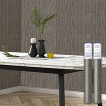 공간메이트 패브릭 시트지 MDF-05 2p, 직물체크블랙