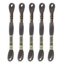 브랜드얀 DMC 자수실 25번 면사 5p, 535번, 8m, 5개