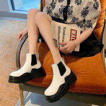 헤스티아 바이웨너 통굽 첼시부츠