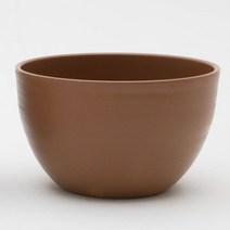 원형플리츠 세라믹스타일 인테리어 거실 플라스틱화분, 황토