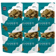 티각태각 다시마부각, 60g, 6개