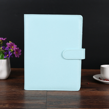 파스텔 색감 노트 커버 A5, 블루, 1개