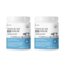 닥터리브 효소 담은 초유 단백질 분말 락토페린 유청 MBP, 2개, 280g