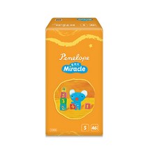 페넬로페 미라클 올데이 밴드기저귀 공용 소형(3~6kg), 46매, 소형