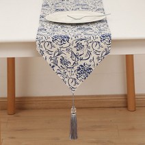 빈테리어 인테리어 포인트 태슬 테이블 러너, TYPE 11, 30 x 180 cm