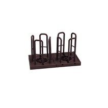뷰넷 비비드 종이컵 아이스컵 홀더 28 x 14 x 16 cm, 브라운, 2개