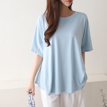 아이엠수 여성용 마가렛 가오리 반팔티
