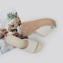 여성용 플래토 여름 웨지 슬리퍼 9cm RS-T303S