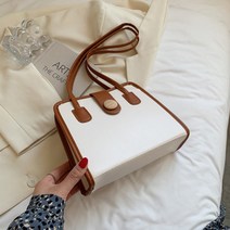 프랑스 인조가죽 토트 미니백