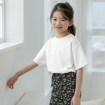 루디아키즈 아동용 데일리 반팔티