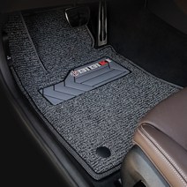 비비키 확장형 발판 코일카매트 1열 + 2열 세트, BMW 4시리즈 (G22) (쿠페) (2021년~), 그레이