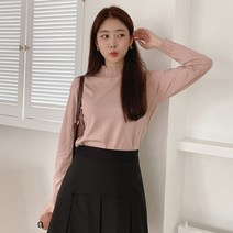 로미스토리 여성용 베이직 스칼렙 비스코스 니트