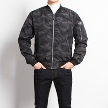 더마인드 남성용 DA 밀리 누빔 항공점퍼