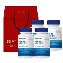 한미헬스 눈에 좋은 루테인 골드 45g, 90정, 4개