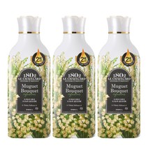 르샤트라1802 인퓨전 초고농축 섬유유연제 뮤게부케향 본품, 1L, 3개