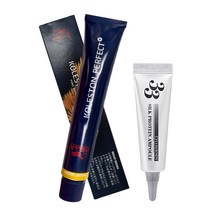 웰라 콜레스톤 퍼펙트 플러스 염모제 80g + 셀리본 33 실크 프로틴 앰플 12ml, 7/47, 1세트