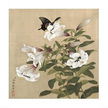 madebyu 동양화 서예 그림 04 백합