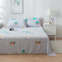 마켓A 굿나잇패턴 얇은 순면 침대시트, TYPE19