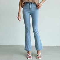 피핀 여성용 스판 부츠컷 데님 팬츠 #79189