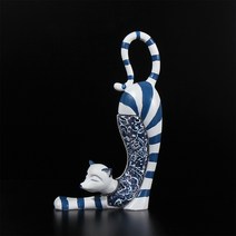 에디슨토이 유러피안 천장식 고양이 인테리어소품 Y002-05B, 혼합색상