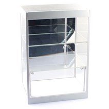 3단 LED 라이트 조립식 아크릴 케이스 KC991240WH, 1개