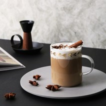 로렐 24K 골드 내열 유리 머그컵 300ml, 혼합색상, 1개