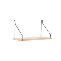 무타공 원목 조립 벽선반 선반걸이, 우드