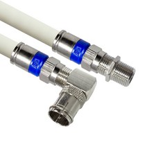 마하링크 고급형 RF 안테나 5C 꺾임 연장 동축 케이블, MLZ-RLAW050(화이트)
