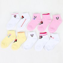 디즈니 여아용 미니마우스 단목양말 3종 10p 세트