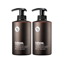 TS 카페인 탈모증상완화샴푸, 500g, 2개