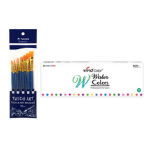 투코비 아트 브러쉬 10종 + 종이나라 수채화 물감 7.5ml x 20색 세트