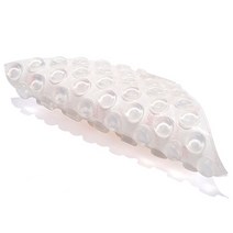 무어 충격흡수 도어 고무발 스티커 원기둥형 12 x 7.5 mm 32p, 반투명, 1개