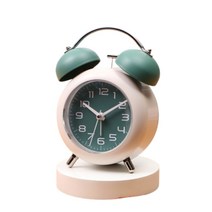 티그텔루 자명종 알람 탁상시계, 그린