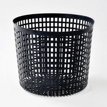 화분월드 플라스틱 묘목 뿌리 대형 대용량 화분 망포트 150p, 150개, 블랙