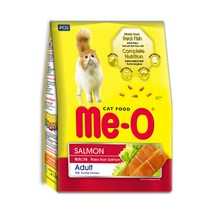 MeO 어덜트용 고양이 연어 건식사료, 생선, 1.1kg, 1개