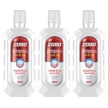 2080 진지발리스 스트롱 가글, 800ml, 800g, 3개