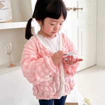 아도르베베 여아용 머랭 엠보가든 가디건
