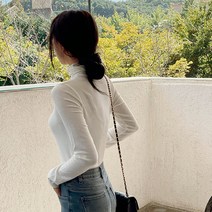 프롬미스 여성용 데일리 앙고라 울 폴라티