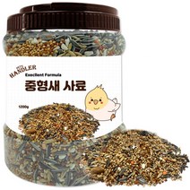 펫츠핸들러 엑설런트 포뮬러 중형새 사료, 1.2kg, 1개