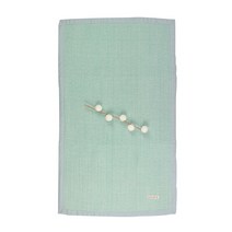 허니파스텔 유아용 피그먼트 퀼팅 순면 미니 요패드, 3 민트